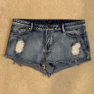 Forever 21 cut off shorts